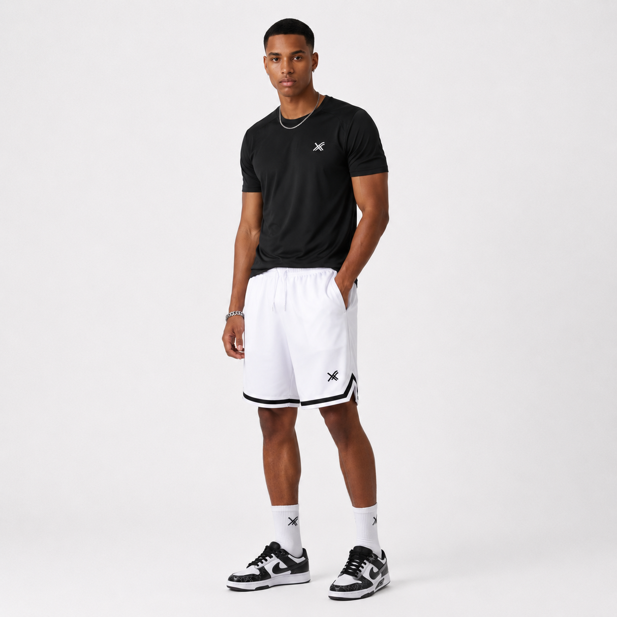 Collection of Courtline Shorts in a gallery layout
