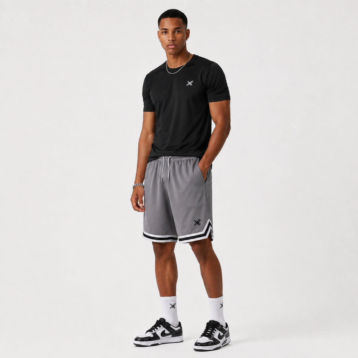 Collection of Courtline Shorts in a gallery layout