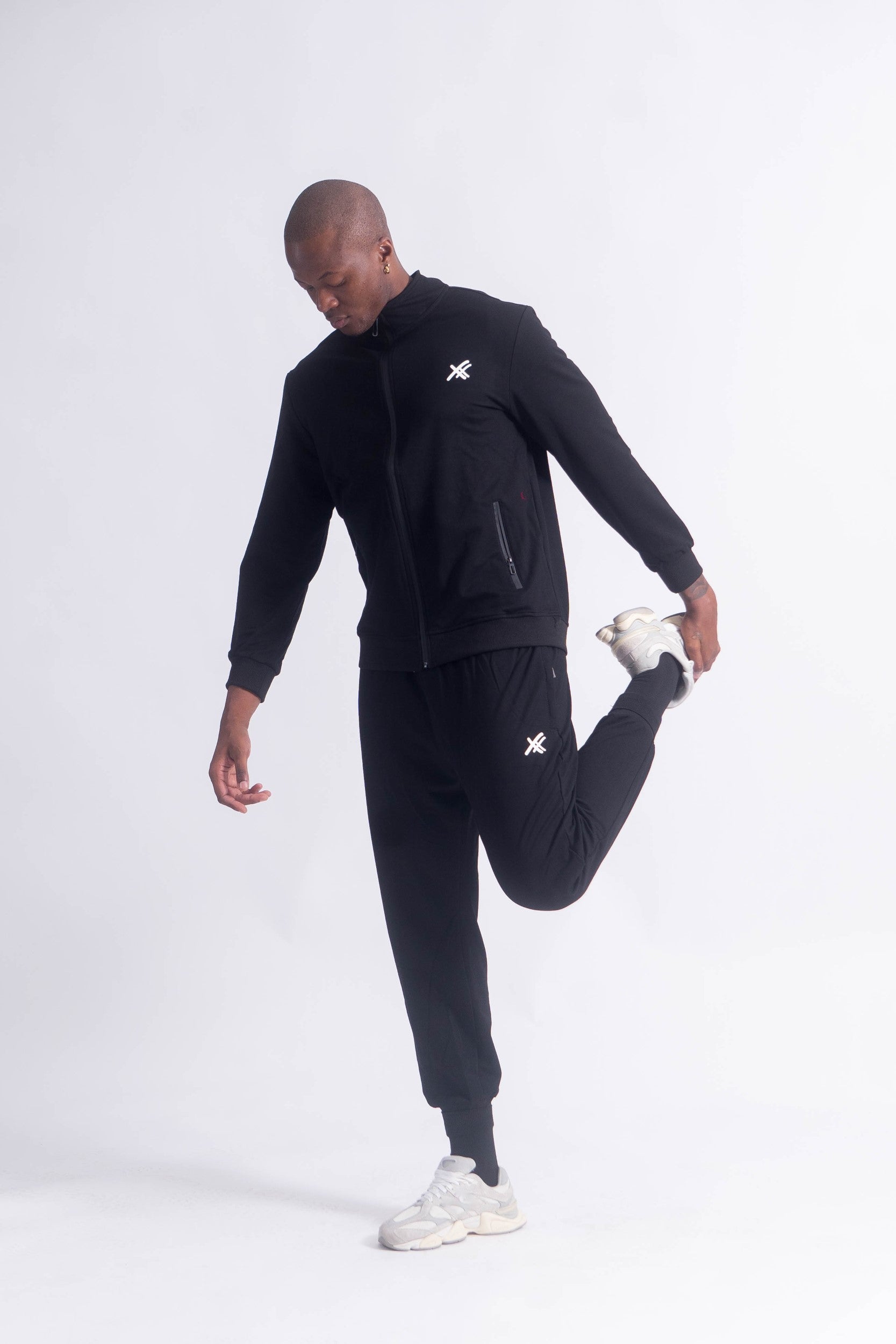 Black Tracksuit Set