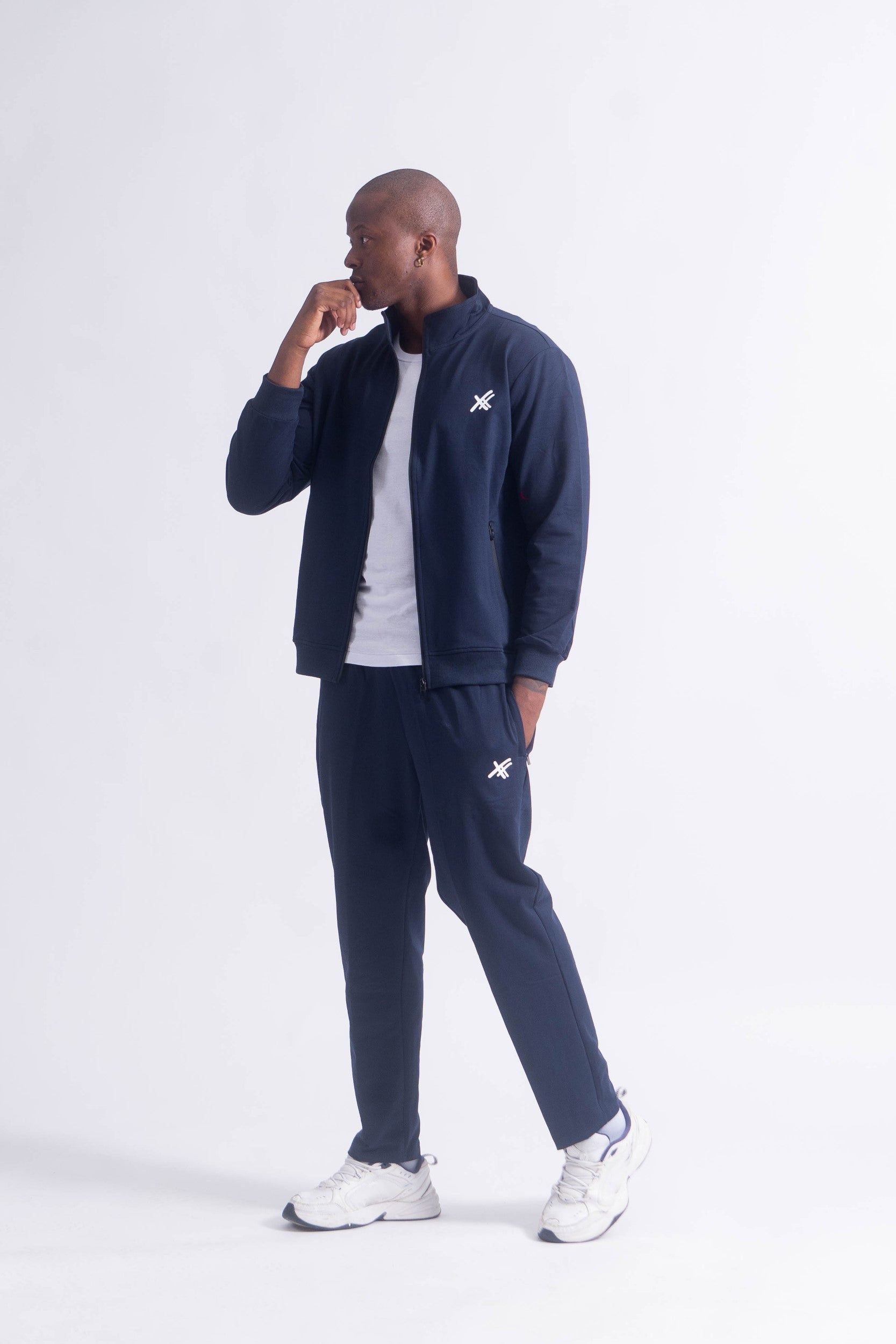 Blue Tracksuit Set