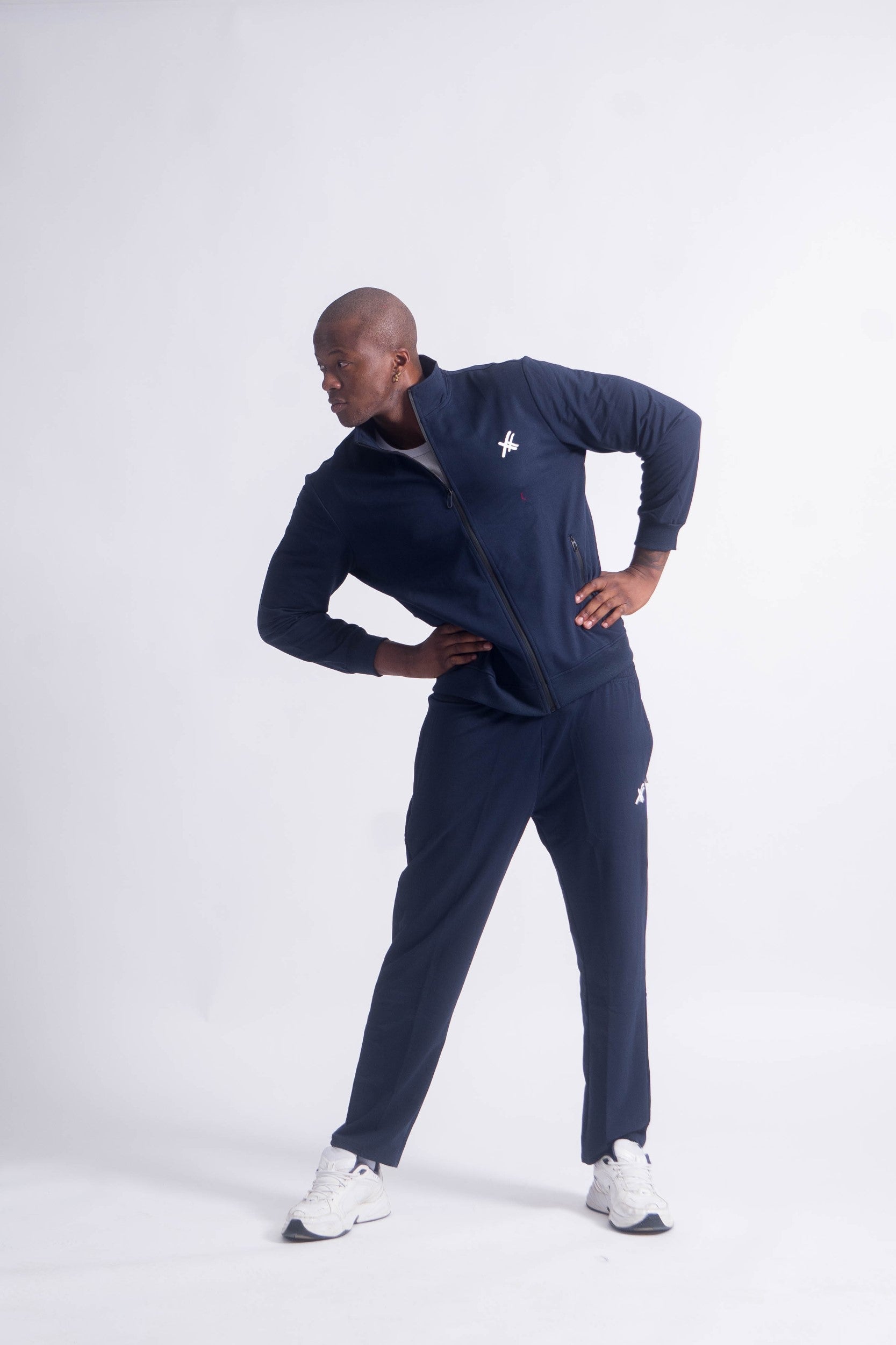 Collection of Blue Tracksuit Set in a gallery layout