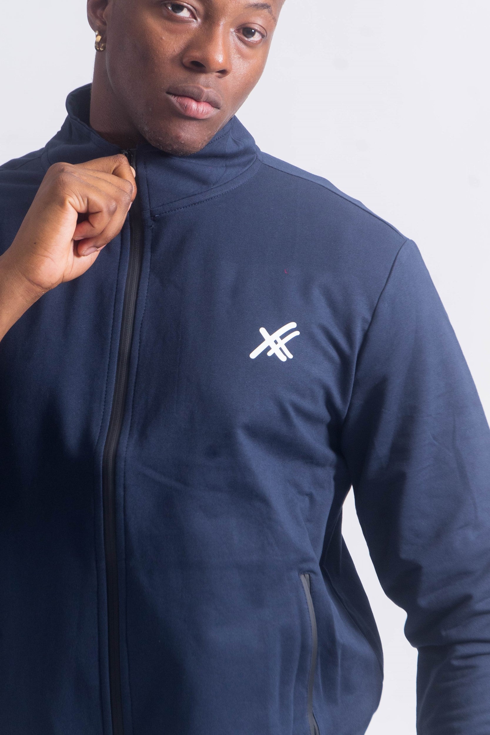 Collection of Blue Tracksuit Set in a gallery layout