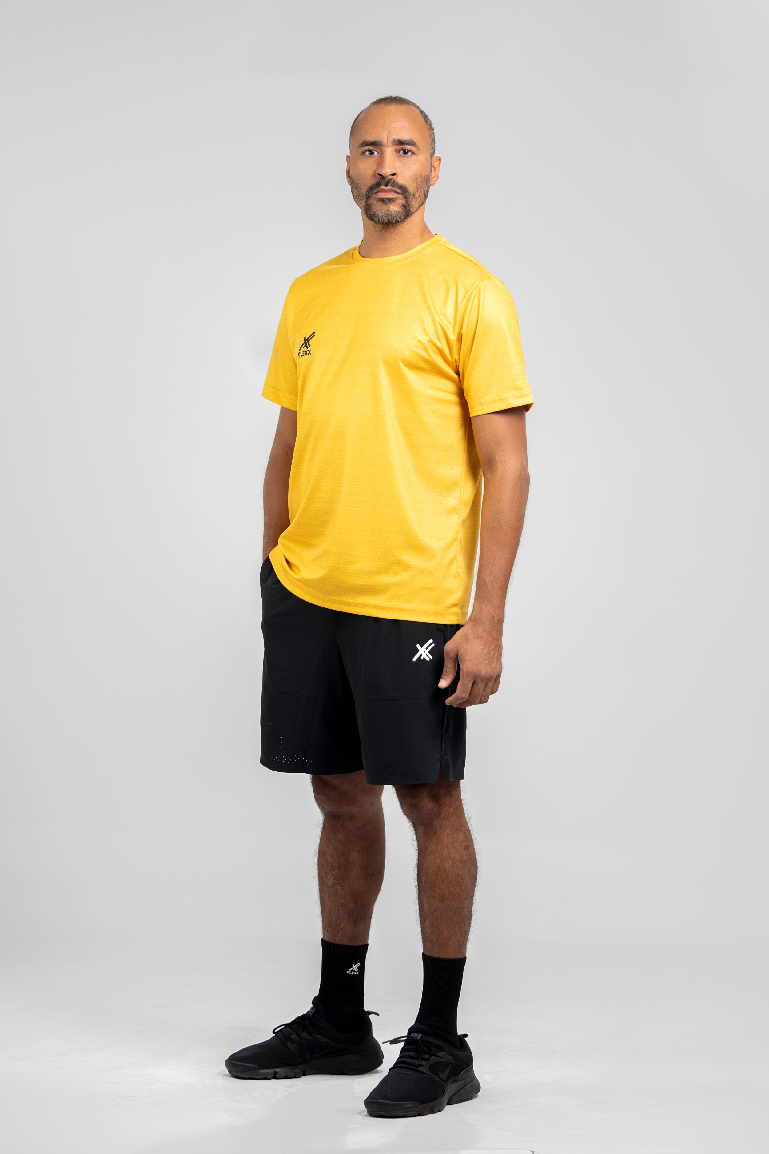 Collection of FLEXX TRIBAL JERSEY YELLOW in a gallery layout