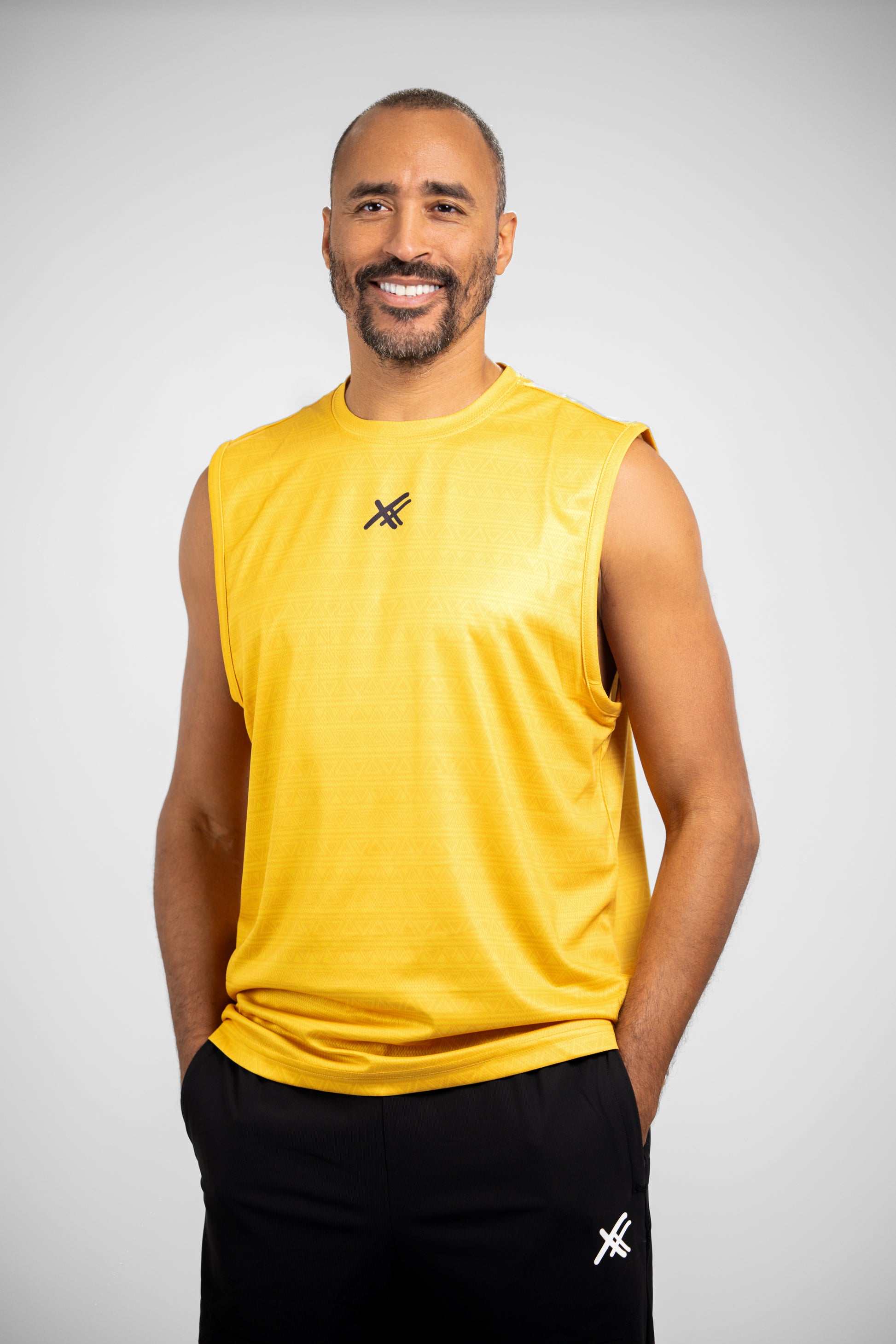 FLEXX TANK TOP TRIBAL YELLOW