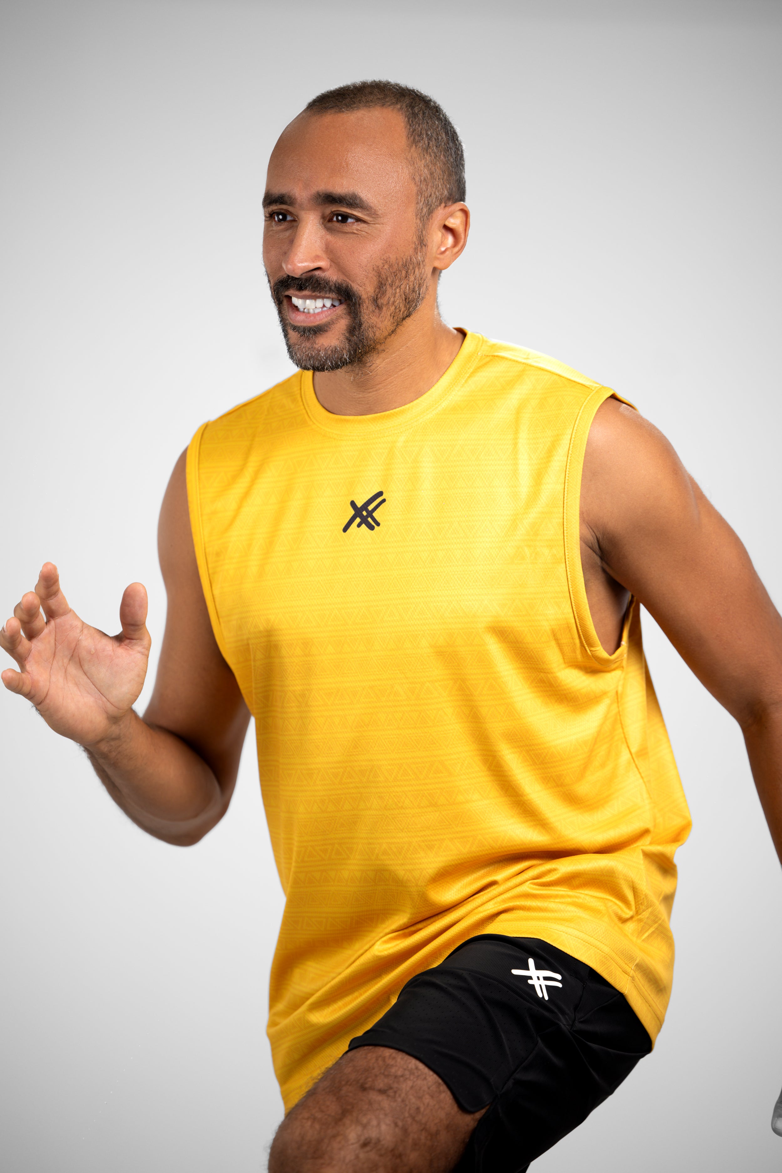 Collection of FLEXX TANK TOP TRIBAL YELLOW in a gallery layout