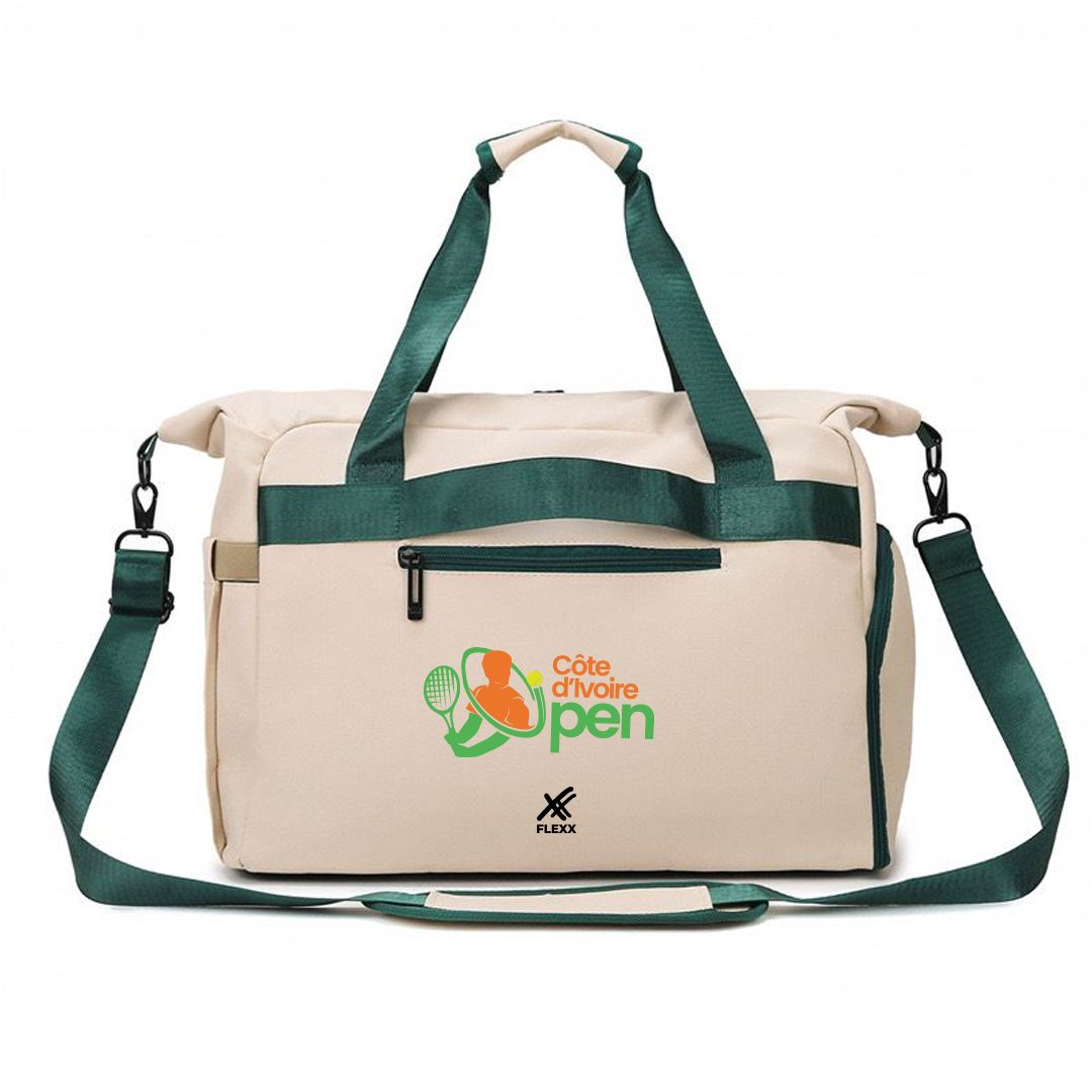 Collection of Côte d’Ivoire Open Duffel Bag in a gallery layout